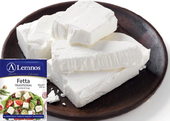 Lemnos Fetta Traditional or Reduced Fat 180g