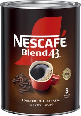 Nescafé Blend 43 Instant Coffee 500g or Gold Original 400g Selected Varieties