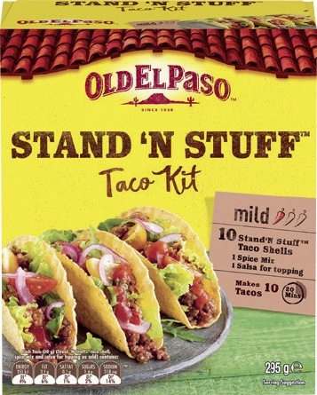 Old El Paso Taco Kit 295‑350g or Tortilla Pockets Kit 375g Selected Varieties