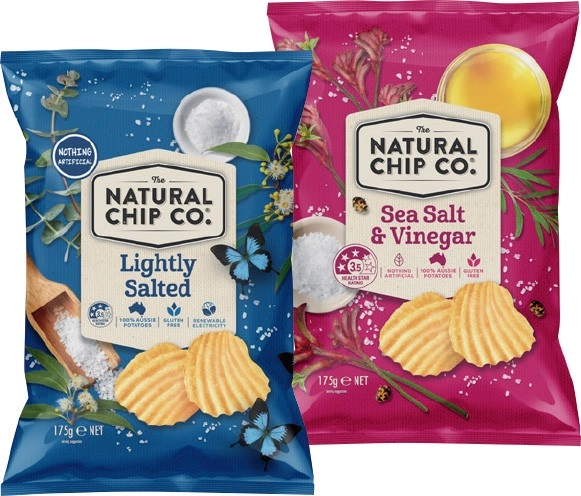 The Natural Chip Co. Chips 150-175g Selected Varieties