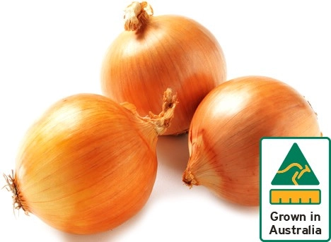 Australian Brown Onions 1kg Bag