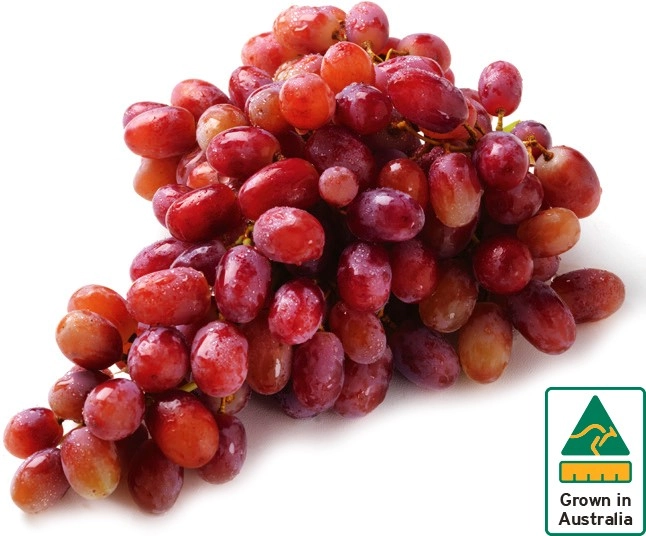 Australian Red Seedless Grapes