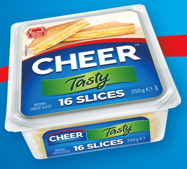 Cheer Cheese Slices 250g Selected Varieties