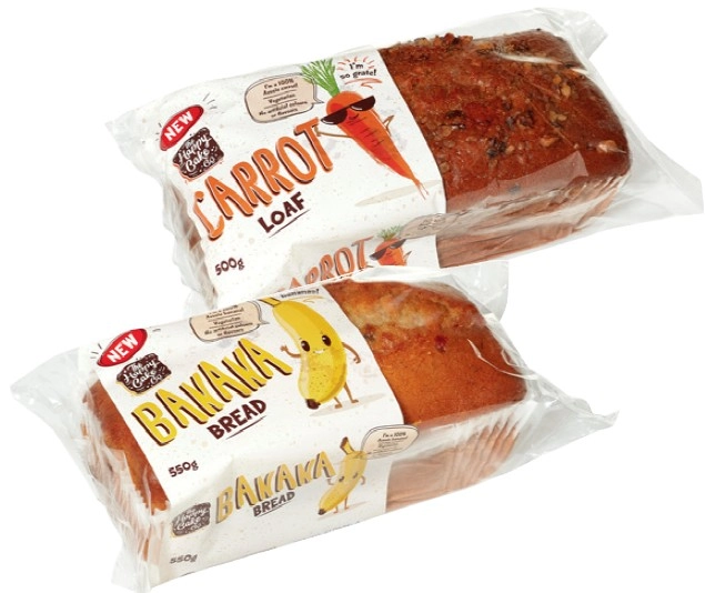 Happy Co. Banana Bread or Carrot Loaf 500‑550g Selected Varieties