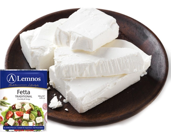 Lemnos Fetta Traditional or Reduced Fat 180g