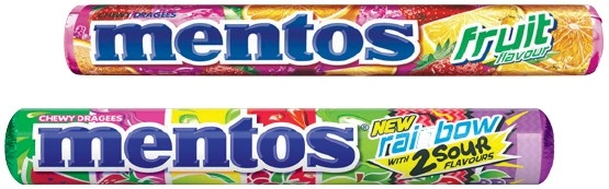 Mentos Roll 37.5g Selected Varieties