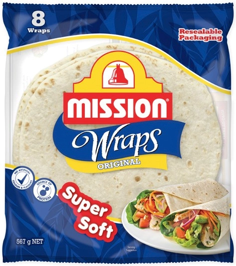 Mission Wraps 6‑8 Pack Selected Varieties