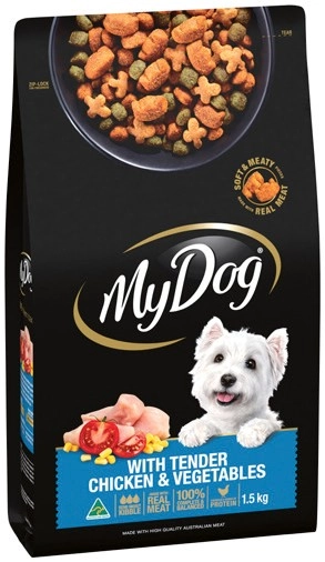 My Dog Dry Dog Food 1.5kg Selected Varieties