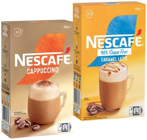 Nescafé Coffee Sachets 8‑10 Pack Selected Varieties