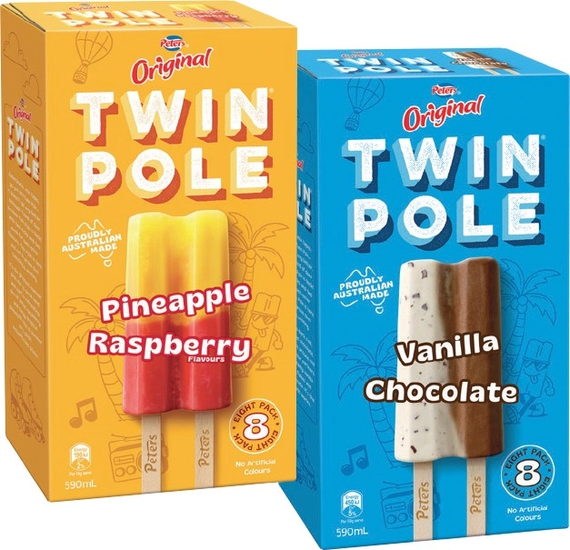 Peters Original Twin Pole 8 Pack Selected Varieties