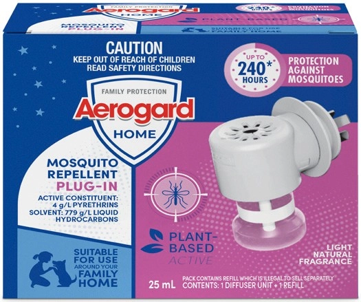 Aerogard Home Mosquito Repellent Electric Plug-in 25mL