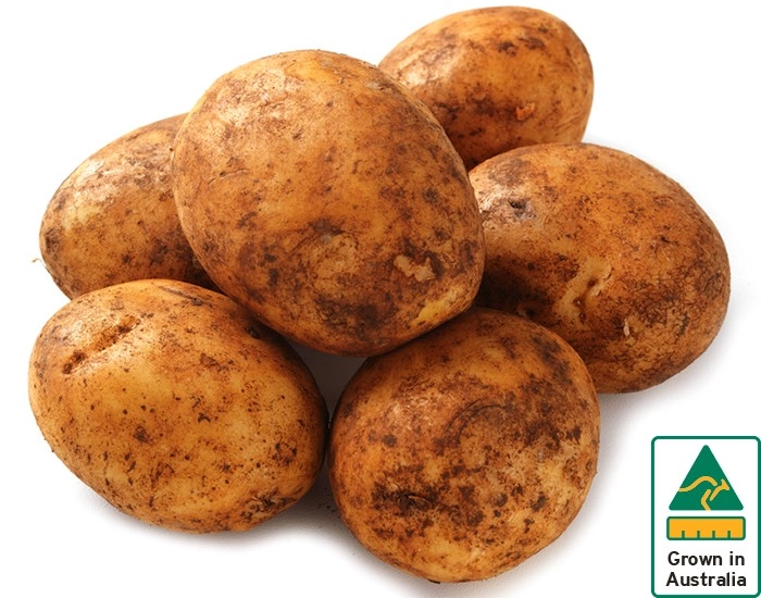 Australian Brushed Potatoes 2kg Bag