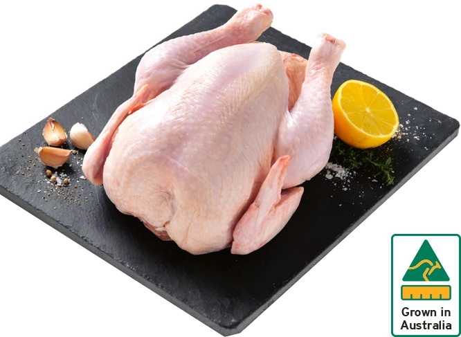 Australian Free Range Whole Fresh Chicken