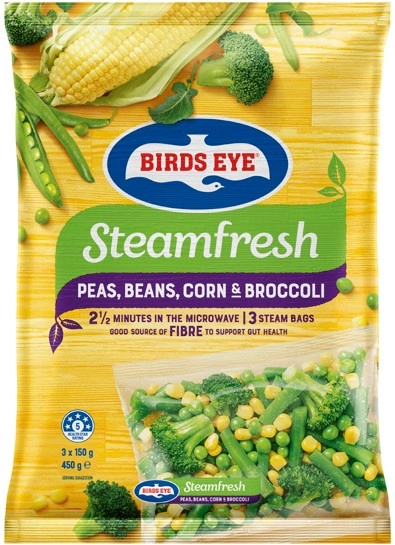 Birds Eye SteamFresh Vegetables 450g Selected Varieties