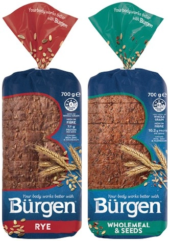 Bürgen Bread 700g Selected Varieties