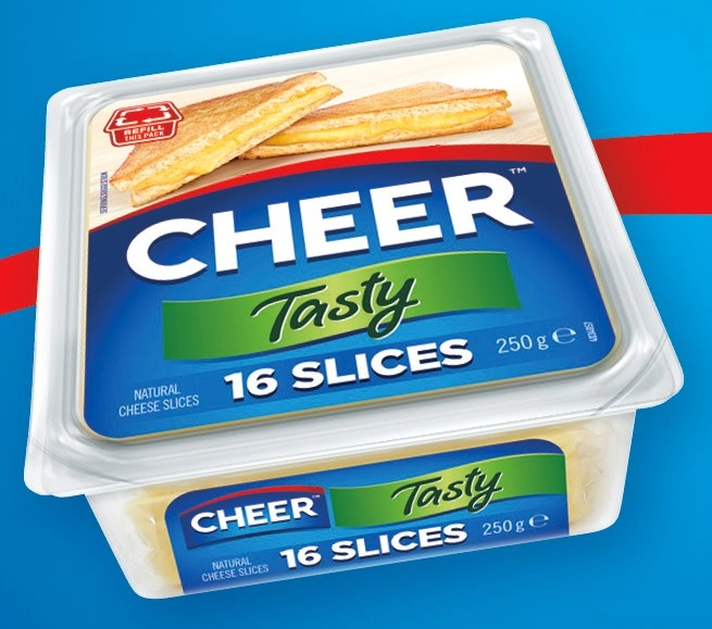 Cheer Cheese Slices 250g Selected Varieties