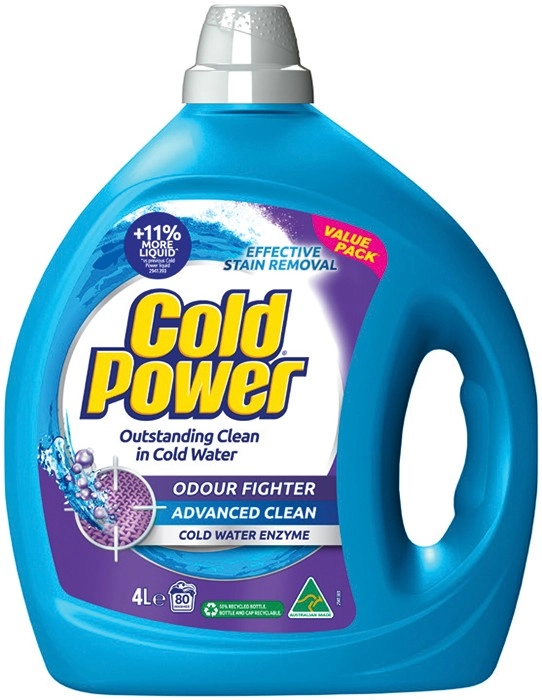 Cold Power Laundry Liquid 4 Litre Selected Varieties