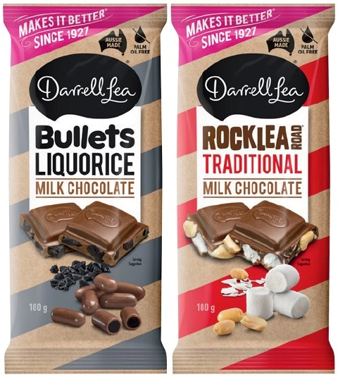 Darrell Lea Chocolate Block 160-180g or Life Savers 160g Selected Varieties