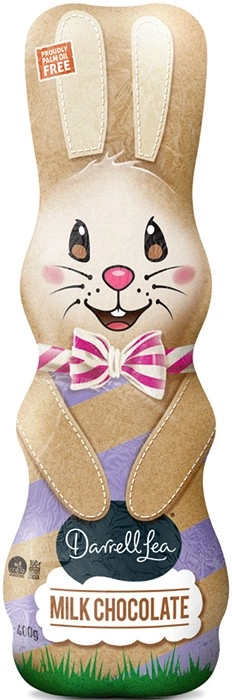 Darrell Lea Milk Chocolate Bunny 400g*