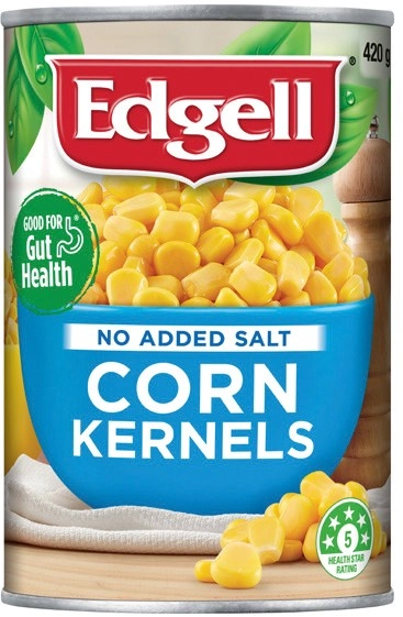 Edgell Corn Kernels 420g Selected Varieties