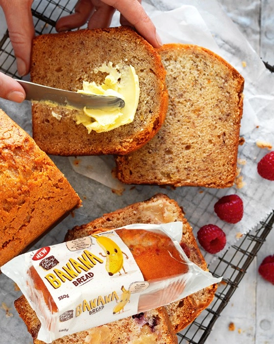 Happy Co. Banana Bread or Carrot Loaf 500-550g Selected Varieties