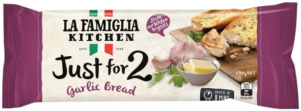 La Famiglia Kitchen Just for 2 Garlic Bread 170g