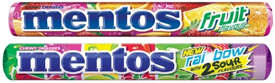 Mentos Roll 37.5g Selected Varieties