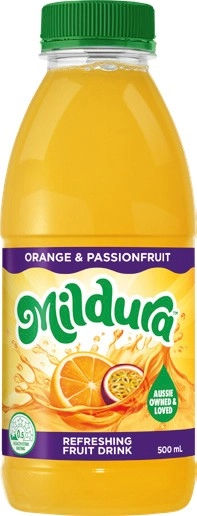 Mildura Fruit Drink 500mL Selected Varieties