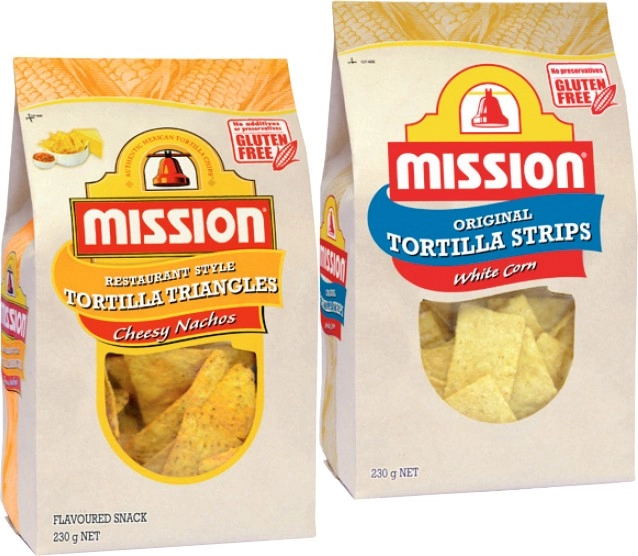 Mission Tortilla Corn Chips 230g Selected Varieties