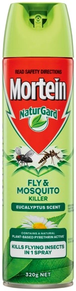 Mortein NaturGard Fly & Mosquito Killer Eucalyptus Scent 320g