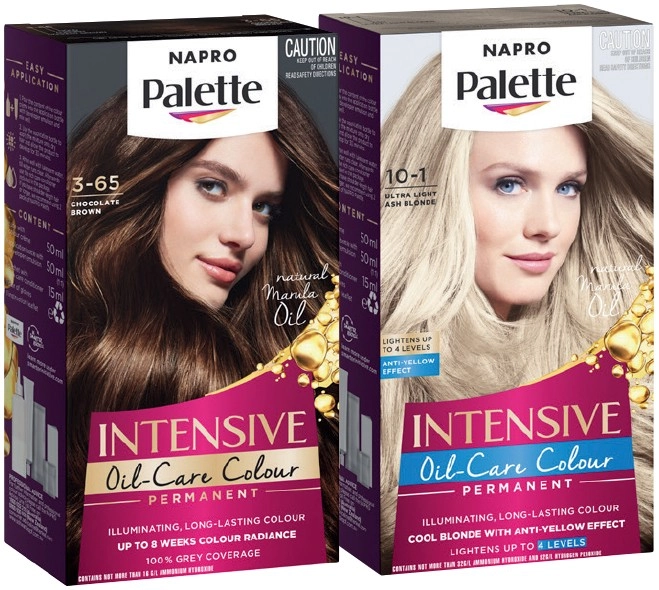 Napro Palette Hair Colour 1 Pack Selected Varieties