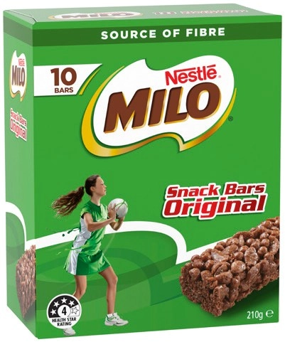 Nestlé Milo Snack Bars 10 Pack Selected Varieties