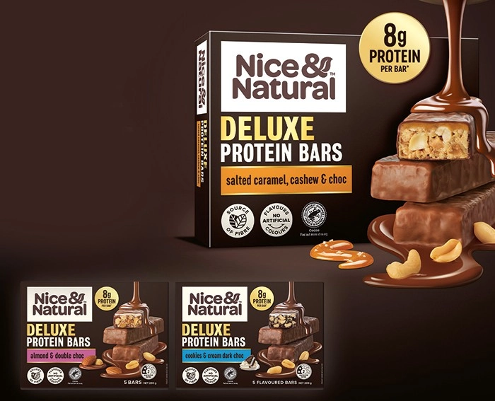 NEW Nice & Natural Protein Bars 5 Pack Selected Varieties