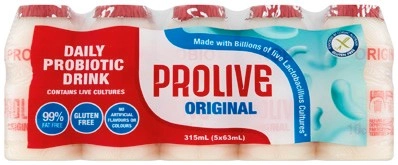 Pro Live Probiotic Drink Original 5x63mL