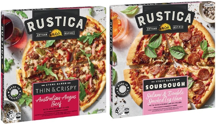 Rustica by McCain Stone Baked Pizza 335‑450g Selected Varieties