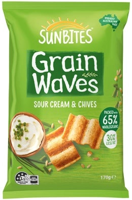 Sunbites Grain Waves 170g Selected Varieties