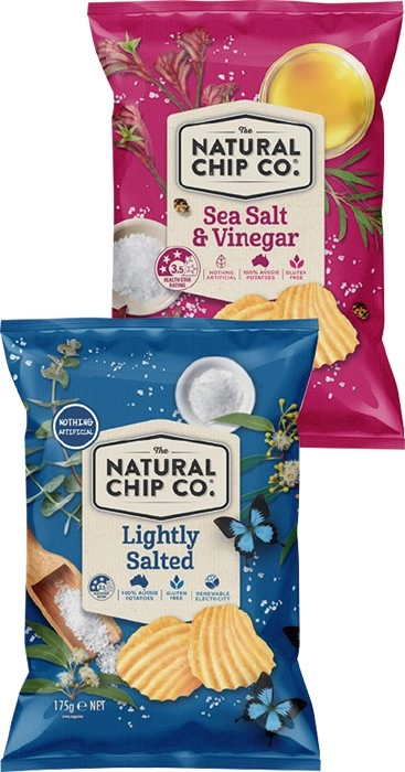 The Natural Chip Co. Chips 150‑175g Selected Varieties