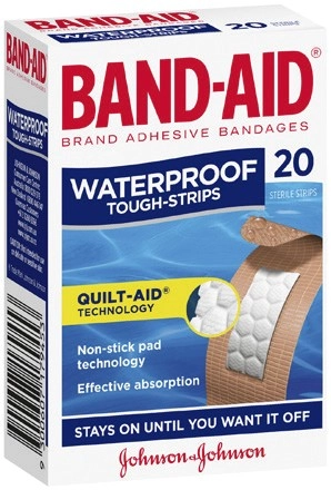 Band-Aid Waterproof Tough Strips 20 Pack*