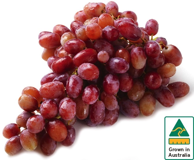 Australian Red Seedless Grapes