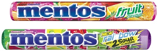 Mentos Roll 37.5g Selected Varieties