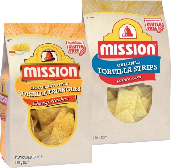 Mission Tortilla Corn Chips 230g Selected Varieties