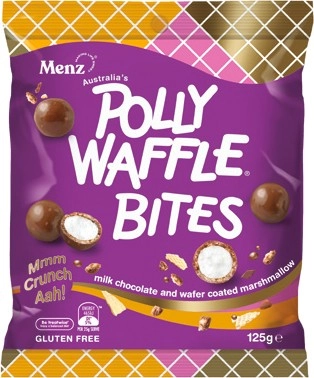 Polly Waffle Bites 125g or Violet Crumble 120-150g Selected Varieties