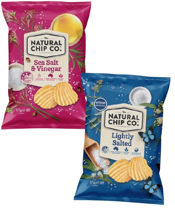 The Natural Chip Co. Chips 150-175g Selected Varieties