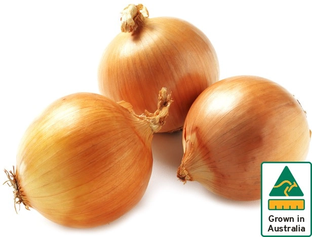 Australian Brown Onions 1kg Bag