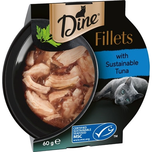 Dine Fillets Wet Cat Foods 60g Selected Varieties