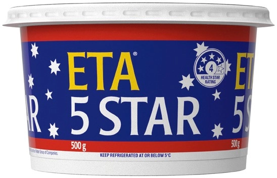 ETA 5 Star Margarine Spread 500g