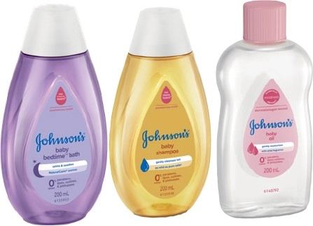 Johnson's Baby Shampoo, Oil, Bath or Lotion 200mL Selected Varieties