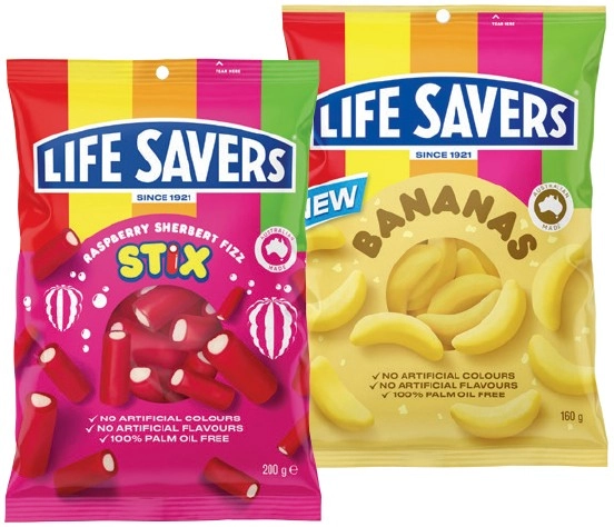 Life Savers Share Pack 150‑200g Selected Varieties