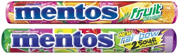 Mentos Roll 37.5g Selected Varieties