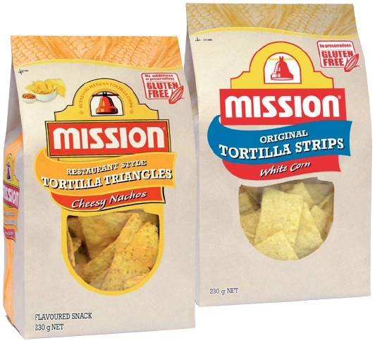 Mission Tortilla Corn Chips 230g Selected Varieties